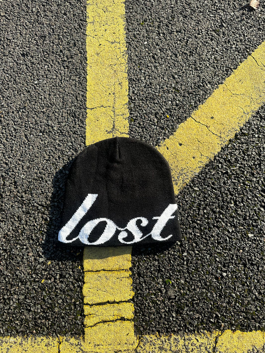 Limited Edition LostDreams Black & White Signature Beanie